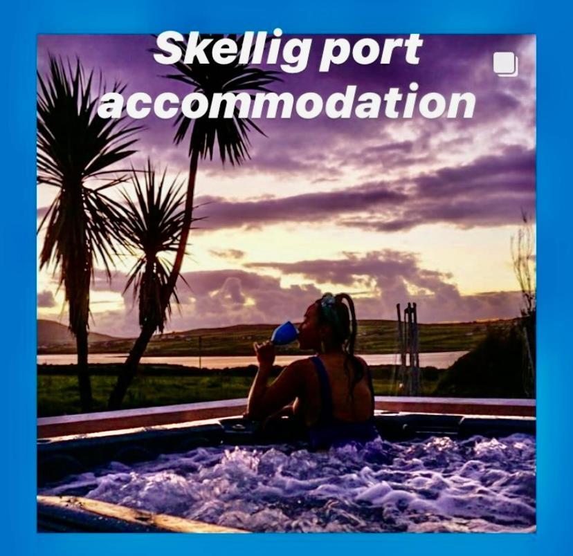 Skellig Port Accommodation - 1 Studio Bed Apartment Portmagee Bagian luar foto